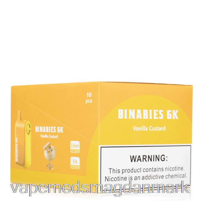 Vape Uden Nikotin [10-pack] Horizon Binære 6k 6000 Engangs